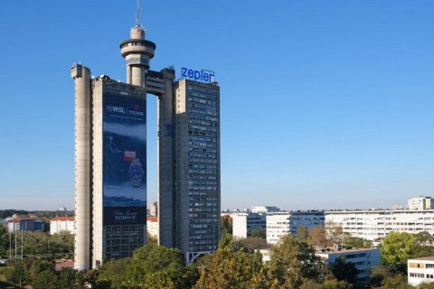 Башня Генекс - западные ворота Белграда