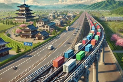 Автоматизированный конвейер в Японии заменит 30 000 грузовиков