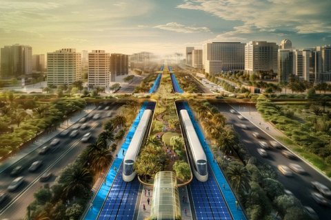 Миллион деревьев создадут "Зеленый хребет" в центре Дубая