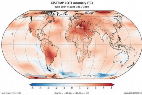 Земля не может справиться с жарой