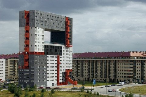 Здание Мирадор в Мадриде