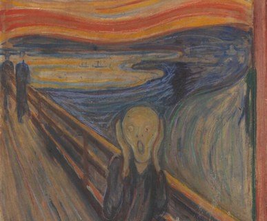 Загадочное сообщение на картине "Крик" раскрыто