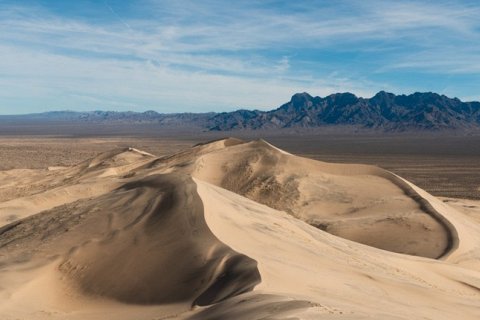 Дюны Кельсо - чудо природы в пустыне Мохаве