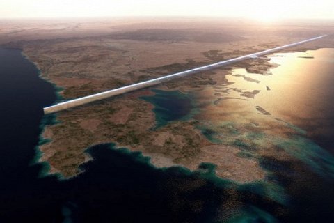 Мегапроект "Линия" в Саудовской Аравии использует 20% мировых запасов стали