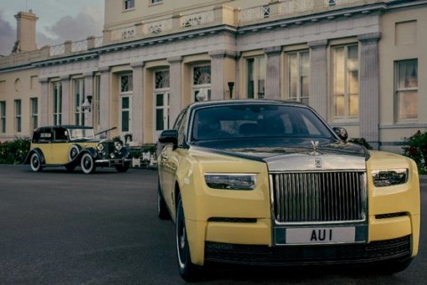 Rolls-Royce представляет эксклюзивный Phantom "Голдфингер"