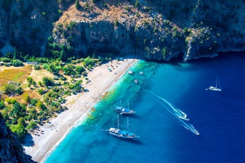 Долина Бабочек в Турции