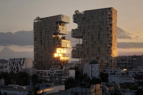 Экстраординарный проект высотки - Ndarja в Албании