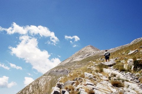 Пирамида на горе Тайгетос