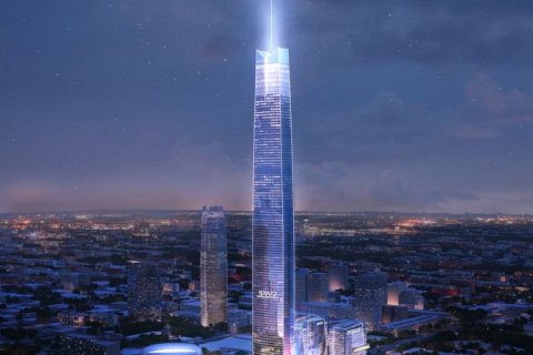 В США приостановили строительство самого высокого небоскреба