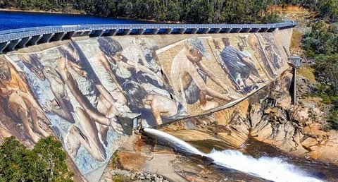 Плотина Веллингтон: Искусство и история