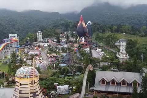 Филиппинский отель — самое большое здание в форме петуха