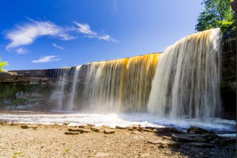 Водопад Ягала — природное чудо Эстонии