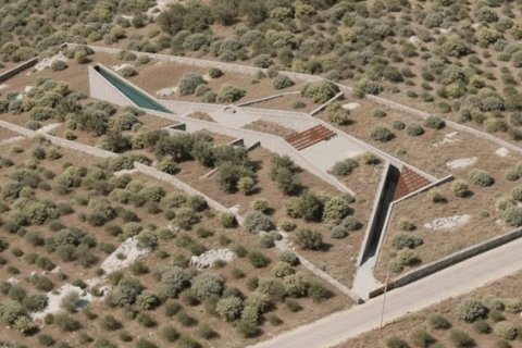 Современный шедевр в недрах Крита: проект N’arrow House