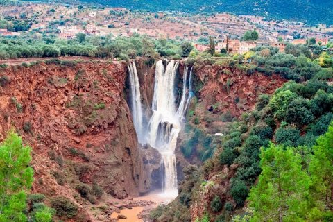 Водопады Узуд: Природное сокровище Атласских гор