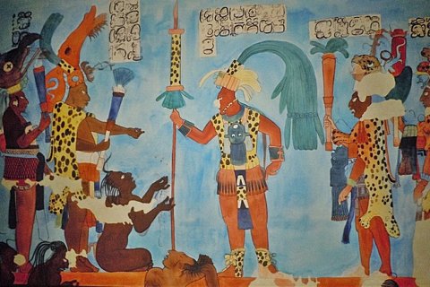 Настенные росписи в Бонампаке