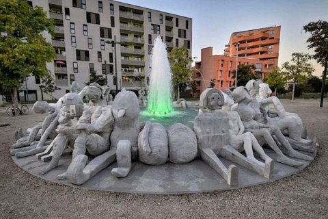 Скандальный фонтан в Вене стоимостью 2 миллиона долларов