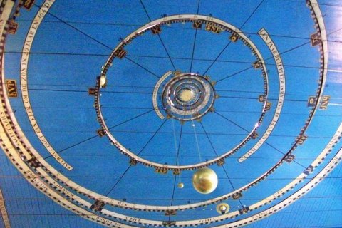 Старейший действующий планетарий Эйзинги: модель Вселенной XVIII века