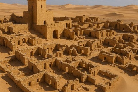 Город-призрак под песками: исчезнувшая цивилизация Убар