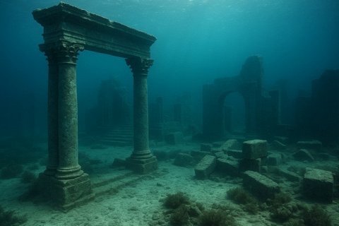 10 удивительных городов, которые ушли под воду навсегда