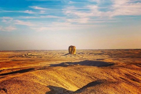 Палец Иуды: скальный гигант посреди пустыни