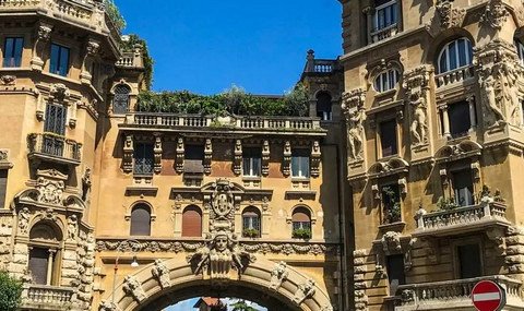 Экстравагантные здания в районе Коппеде