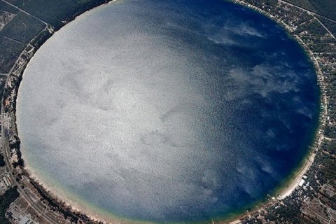 Озеро Кингсли — самое круглое озеро в мире