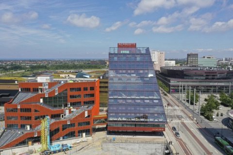 Fyrtornet: деревянная башня устойчивого развития