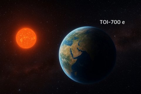 Планета TOI-700 e — новый кандидат на звание второй Земли