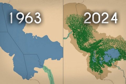 Исчезающее море: как озеро Чад превратилось в тень самого себя