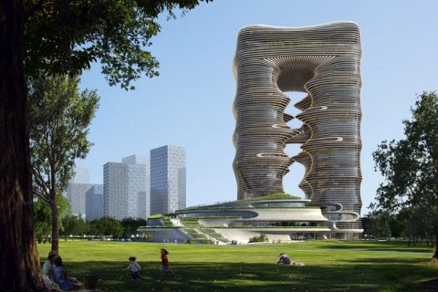 Центр Yidan в Шэньчжэне — новинка от Захи Хадид