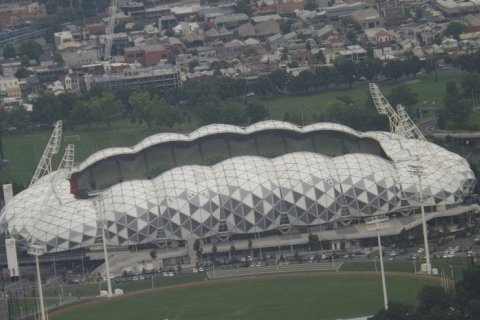 Прямоугольный стадион в Мельбурне. Инженерный шедевр AAMI Park