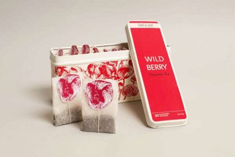 Необычные упаковки для чая