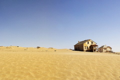 Город-призрак в пустыне Намиб