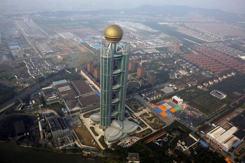 Самая богатая деревня Китая строит отель-небоскрёб