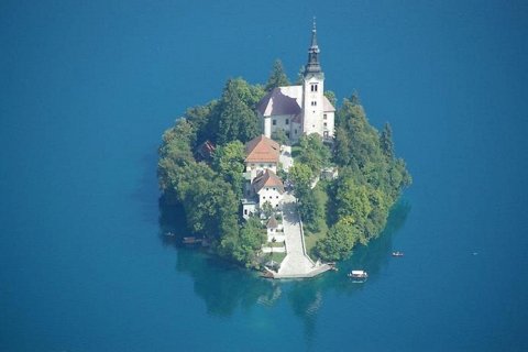Остров Блед в Словении