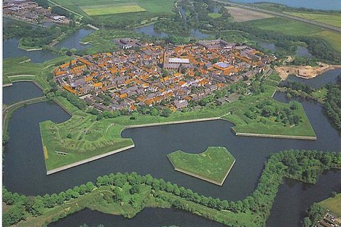 Крепость Нарден в Голландии