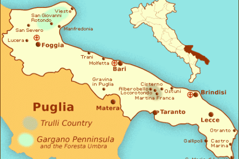 Апулия (Puglia) – «Каблучок итальянского сапожка» (Часть I)
