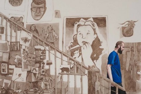 Художница Эллисон Кортсон и картины из пыли