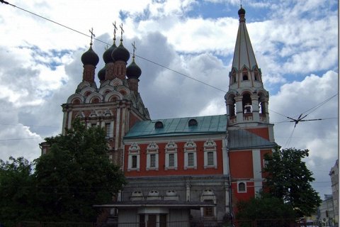 Церковь Николая Чудотворца на Болвановке.