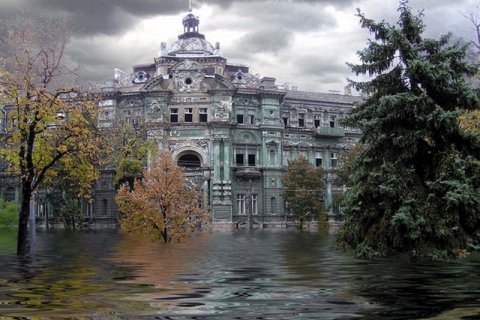 Дом Руссова и аптека Гаевского в Одессе