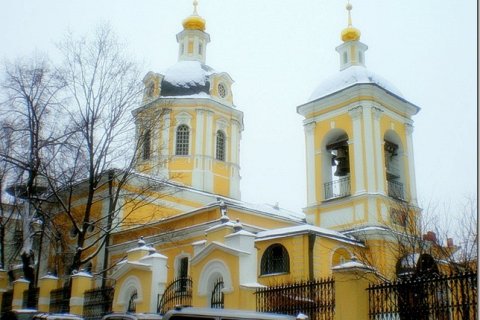 Церковь Николая Чудотворца в Звонарях. Москва.