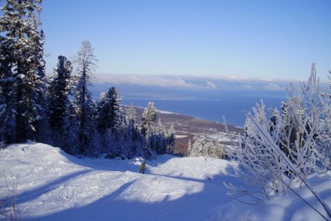 Горные лыжи на Байкале