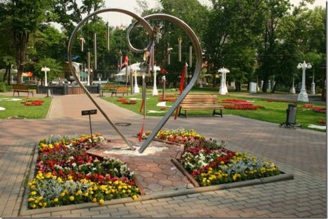 Сад Эрмитаж в Москве