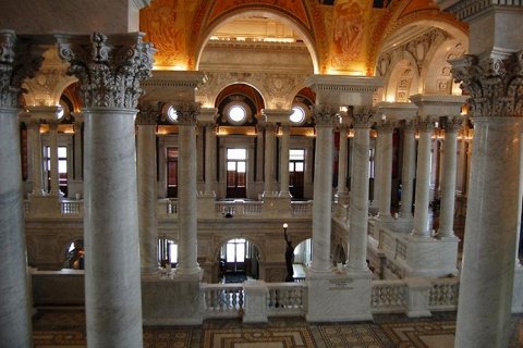 Библиотека Конгресса в Вашингтоне