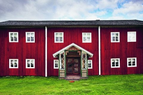 Традиционные сельские дома Хельсингланда