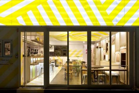 Яркие рестораны-тенты