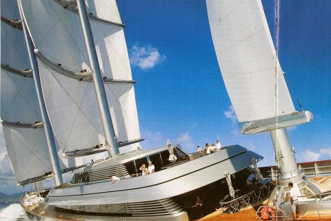 Мальтийский сокол: Одна из самых больших парусных яхт