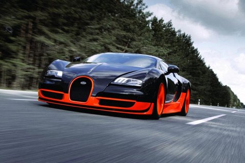 Самый быстрый в мире Bugatti Veyron Super Sport