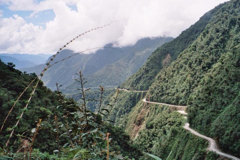 Дорога Смерти в Боливии