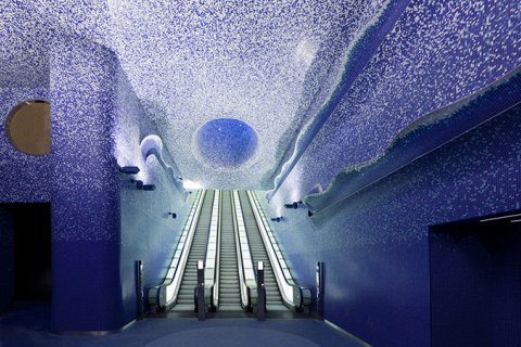 Станция Метро Толедо. Самый внушительный дизайн метро
